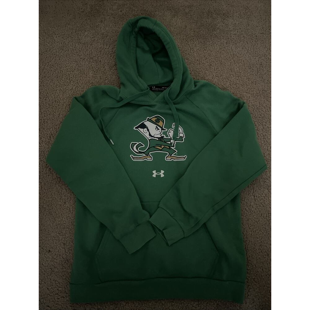 Under Armour Men's Notre Dame Fighting Irish Pullover Hoodie Sweatshirt. Medium